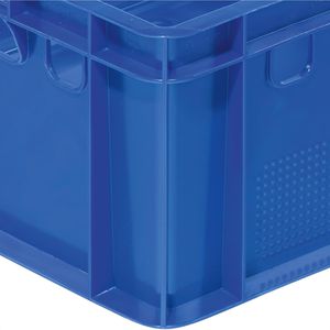 Produktbild für Eurobox Alpha-Paletten Fleischkiste E2, blau, lebensmittelecht