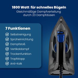 Produktbild für Bügeleisen Clatronic DB 3703, 1800 Watt