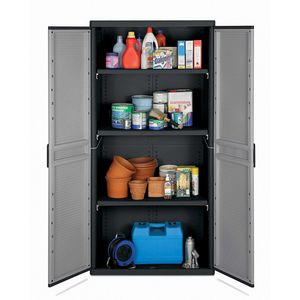 Mehrzweckschrank Terry Jumbo QBlack, grau