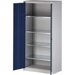 Werkzeugschrank Bisley HC782S4G, aus Metall, grau / blau