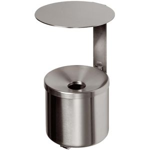 Aschenbecher VAR WH16, 32231, für Outdoor, mit Dach