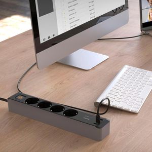 Produktbild für Steckdosenleiste Hama 223189, mit 1,4m Kabel