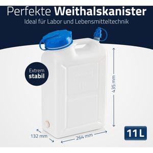 Produktbild für Wasserkanister Hünersdorff 818110, Weithalskanister