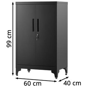 Produktbild für Aktenschrank Songmics OMC012B01, aus Metall