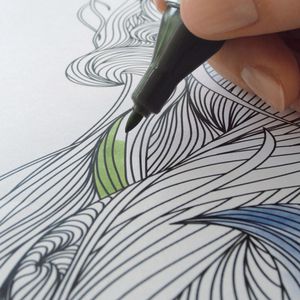 Produktbild für Schreibunterlage Sigel HO570, Relax, weiß