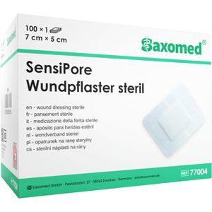 Produktbild für Pflaster Saxomed SensiPore, 100 Strips