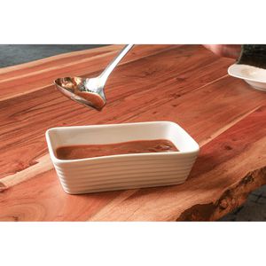 Produktbild für Auflaufform Küchenprofi Burgund, weiß, aus Porzellan