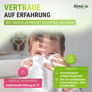 Produktbild für Fleckenentferner AlmaWin Sauerstoffbleiche, vegan