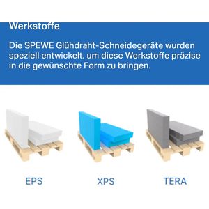 Produktbild für Styroporschneider SPEWE 212SL-30, Standgerät
