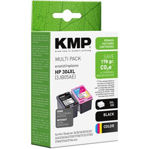 Produktbild für Tinte KMP H175VX für HP 304XL Multipack