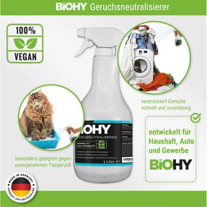 Produktbild für Geruchsneutralisierer BiOHY vegan und nachhaltig