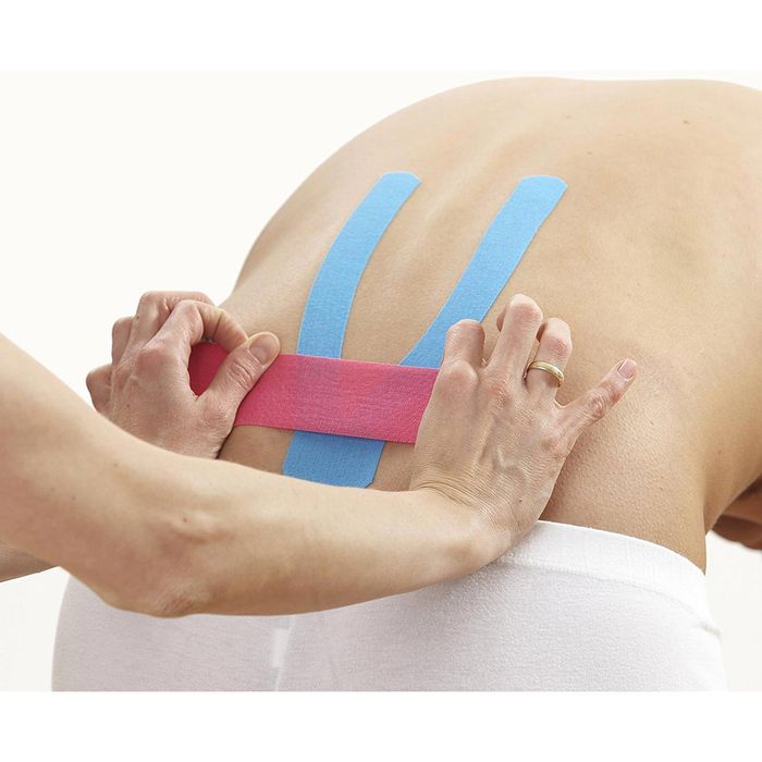 Nasara KinesioTape Original Kinesiology Tape pink, 5 m x 5 cm, Kinesio Tape, auf Rolle