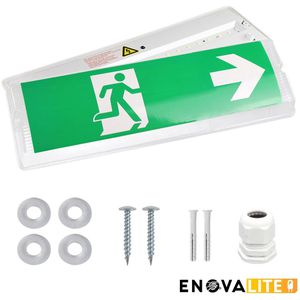 Produktbild für Notbeleuchtung Enovalite ELED200100 Fluchtwegleuchte LED, Akku