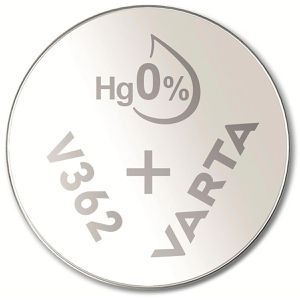 Produktbild für Knopfzelle Varta V362 / SR58