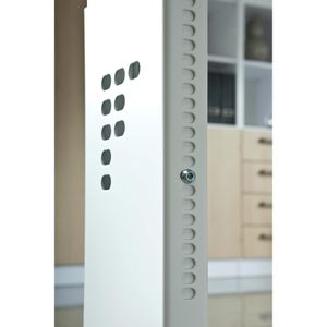 Produktbild für Schreibtisch Hammerbacher O-Serie, eiche / graphit