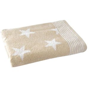 Produktbild für Handtuch Dyckhoff Stars, sand, 70 x 140 cm