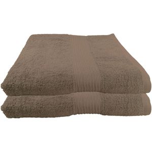 Handtuch Julie-Julsen walnuss, 100 x 150 cm