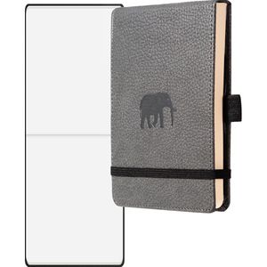 Notizblock Dingbats Wildlife D5501GY, grau, A6+