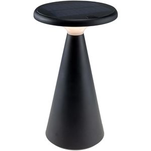 Produktbild für Tischlampe ChiliTec Foco Sol, schwarz mit LED