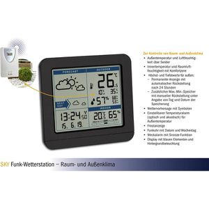 Produktbild für Wetterstation TFA 35.1152.01 SKY, Funk, digital