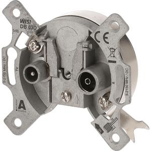Produktbild für Antennendose Busch-Jaeger 0230-102, 5 dB, für SAT, TV, BK