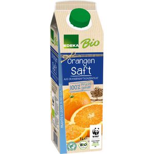 Produktbild für Saft Edeka Orange, ohne Zuckerzusatz, BIO