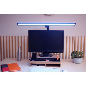 Produktbild für Schreibtischlampe Unilux Elite, schwarz, LED, dimmbar
