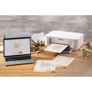 Produktbild für Weihnachtsbriefpapier Sigel DP634, Golden Glow