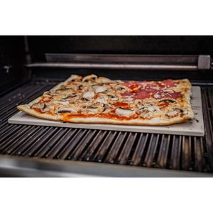 Produktbild für Pizzastein Grillfürst 18-003, bis 500°C, aus Cordierit