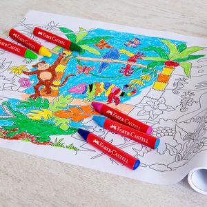 Produktbild für Wachsmalstifte Faber-Castell Jumbo 120011