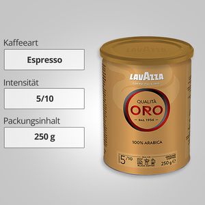 Produktbild für Kaffee Lavazza Qualiata Oro