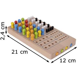 Produktbild für Brettspiel Goki 56708, Master Logic basic