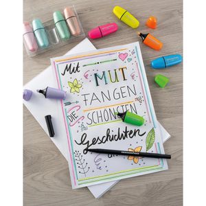 Produktbild für Textmarker Eberhard-Faber Mini Highlighter 5 Stück