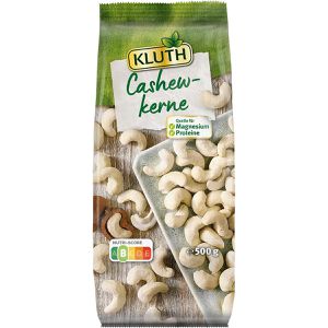 Cashewkerne Kluth ganze Nüsse