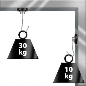 Produktbild für Hakenmagnet Poppstar Neodym, Karussell-Haken