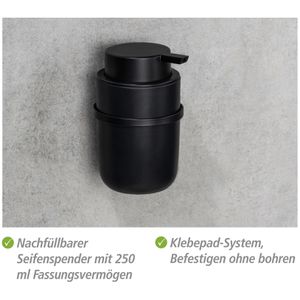 Produktbild für Seifenspender Wenko Carpino Turbo-Loc, 25347100