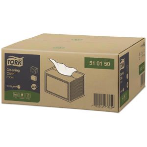 Produktbild für Einwegtücher Tork exelCLEAN, 510150, W8, weiß