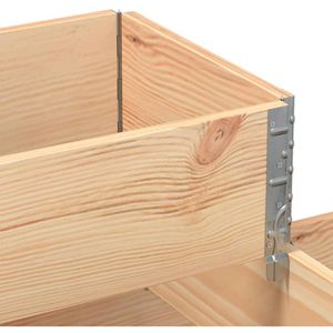 Produktbild für Palettenaufsatz vidaXL 4010313, natur, Holz