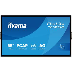 Produktbild für Digitales-Whiteboard Iiyama ProLite T6529AS-B1AG, 64,5 Zoll
