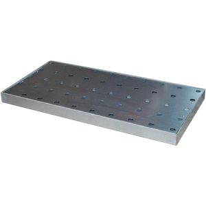 Auffangwanne BAUER KGW 2/M, aus verzinktem Stahl
