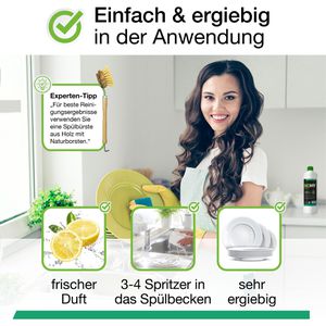 Produktbild für Spülmittel BiOHY Zitrone, mikroplastikfrei