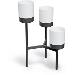 Blumenständer Prosperplast Bloomie, schwarz/weiß