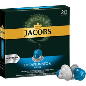 Kaffeekapseln Jacobs Decaffeinato 6 Lungo