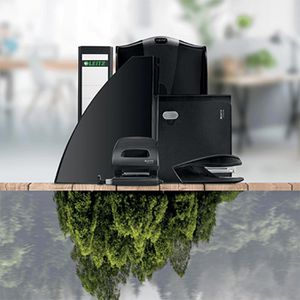 Produktbild für Heftgerät Leitz 5606-00-55, NeXXt recycle, inkl. 200 Klammern