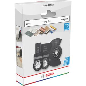 Produktbild für Multifunktionswerkzeug-Zubehör Bosch Fliesen-Basis-Set