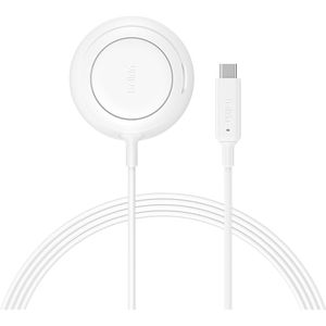 Produktbild für Ladestation Belkin UltraCharge Qi2, magnetisch, weiß
