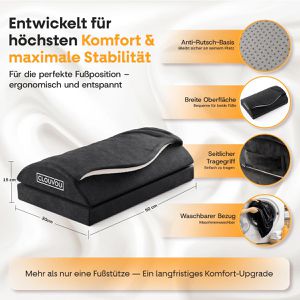 Produktbild für Fußstütze CLOUVOU CleverRest, Fußwippe