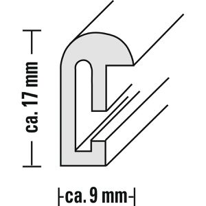 Produktbild für Bilderrahmen Hama Sevilla 66312, A4