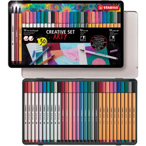 Produktbild für Malset Stabilo ARTY Creative Set, 87/3432