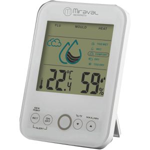 Produktbild für Thermo-Hygrometer Miraval 4-MV1823-1, Schimmelwarner, digital